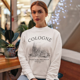Camiseta Historic Cologne Cathedral Germany Scenery
