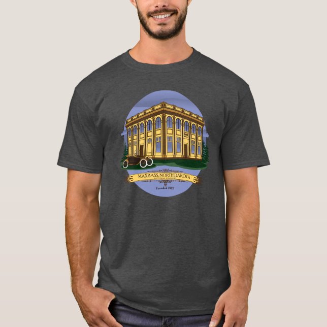 Camiseta Histórica da Praça da Cidade Maxbass (Frente)