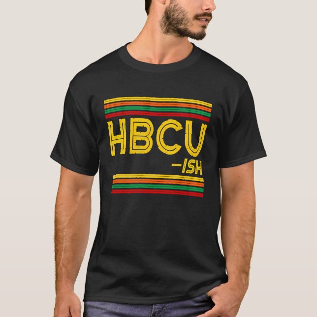 Camiseta Historical Black College Alumni  HBCU ISH (Frente)