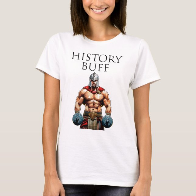 Camiseta Histórico Buff Roman Centurion (Frente)