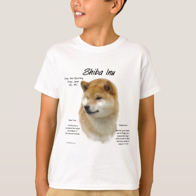 Camiseta Histórico de Shiba Inu (Frente)