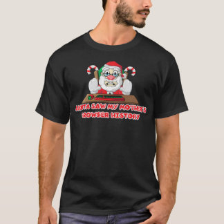 Camiseta Histórico do Navegador da Internet do Papai Noel -