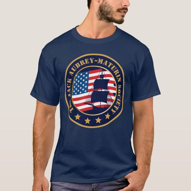 Camiseta Histórico Naval Personalizado Jack Aubrey-Maturin (Frente)