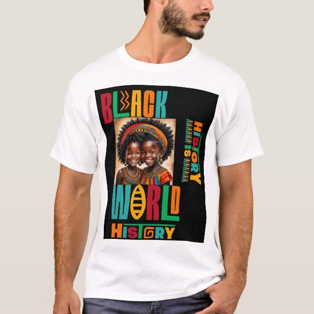 Camiseta Histórico Preto (Frente)