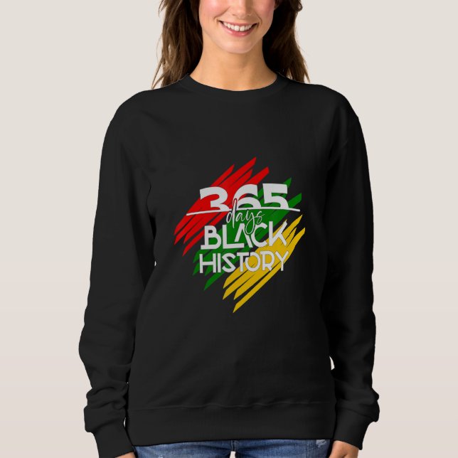 Camiseta Histórico Preto Mês 365 Dias (Frente)