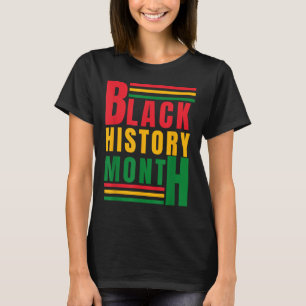 Camiseta Histórico Preto Quebrando Cada Cadeia Histórico Pr