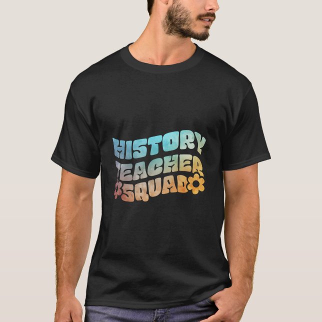 Camiseta History Teacher Social Studies (Frente)