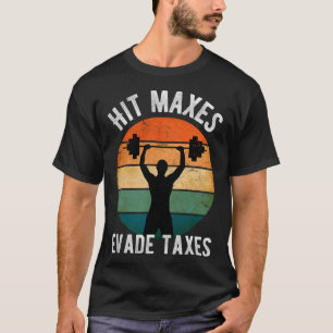 Camiseta Hit Maxes Evitam Impostos Engraçados Malhação de G
