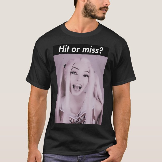 Camiseta Hit Ou Miss Belle Delphine (Frente)