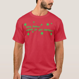 Camiseta hiya bebês querem ficar estrelados