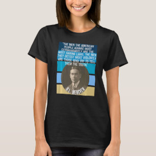 Camiseta HL Mencken Cote Pessoas Admire Americano Liars Det