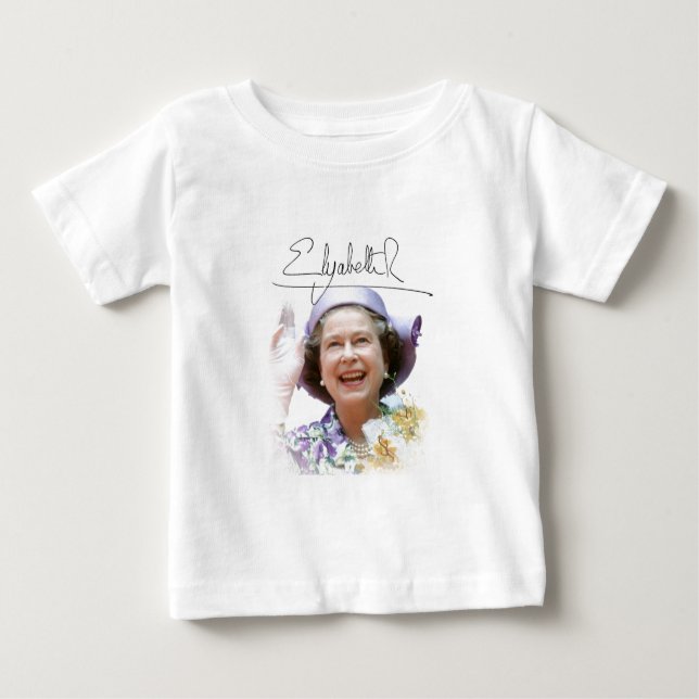 Camiseta HM Queen Elizabeth II (Frente)