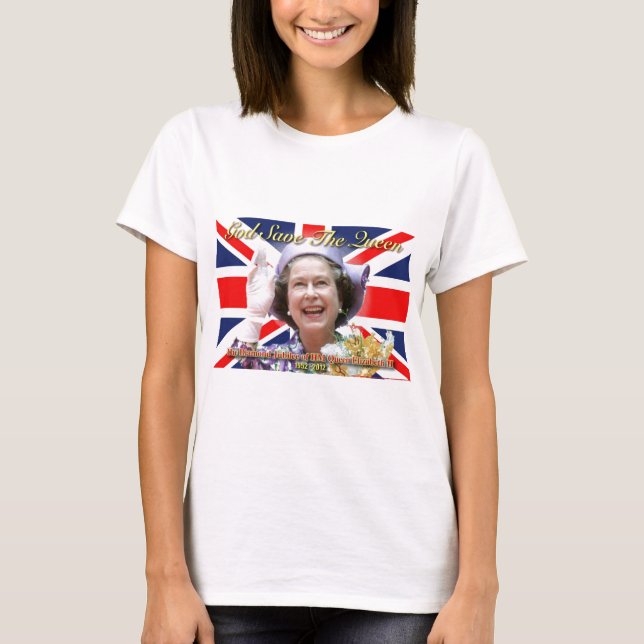 Camiseta HM Queen Elizabeth II Diamond Jubilee (Frente)