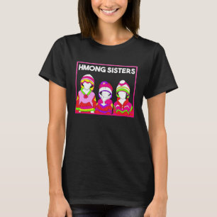 Camiseta Hmong Miao Hmoob Girl Princesa Strong Sister