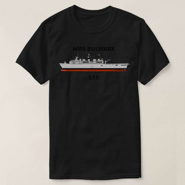 CAMISETA HMS BULWARK L15 (Frente do Design)