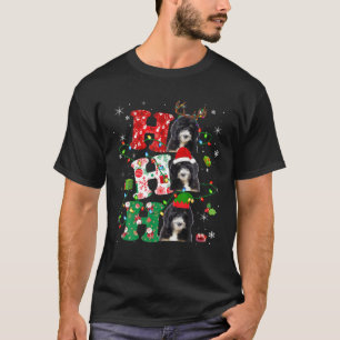 Camiseta Ho3 Papais noeis De Luzes De Natal Elf Reindeer Be