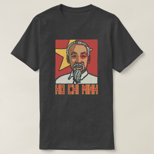 Camiseta Ho Chi Minh (Frente do Design)