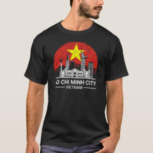 Camiseta Ho Chi Minh City Vietnam Flag