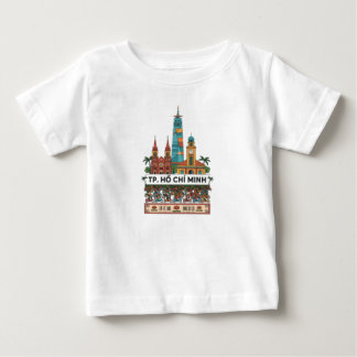 Camiseta Ho Chi Minh City Vietnam Travel Long Sleeve T-Shir
