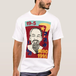 Camiseta Ho Chi Minh da República Democrática do Vietnã