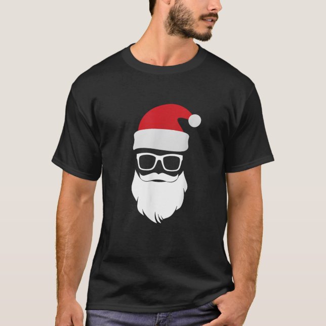 Camiseta Ho Combinação de Óculos Solares Hipster Presente S (Frente)