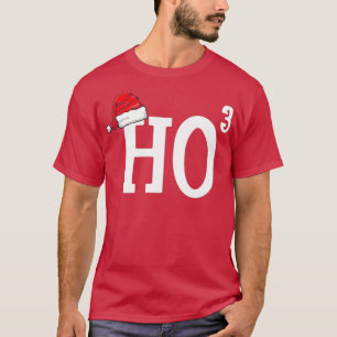 Camiseta Ho Curioso Natal Noel Ho Ho Ho Cristo