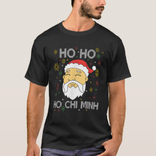 Camiseta Ho Ho Chi Minh asiático Vietnamita Santa Claus Chr