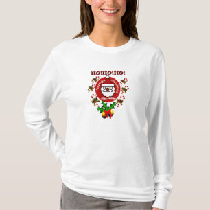 Camiseta Ho!Ho!,Feliz Natal_