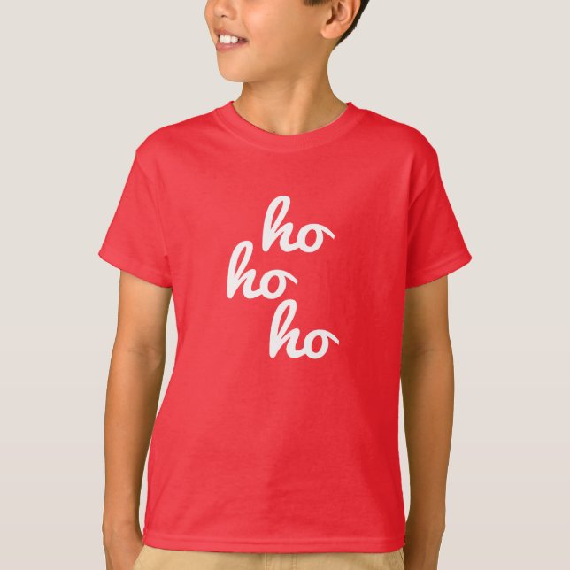 Camiseta Ho-ho-ho (Frente)
