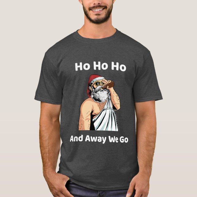 Camiseta "Ho Ho Ho and Off we Go (Frente)