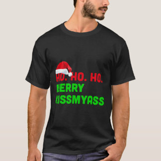 Camiseta Ho Ho Ho Feliz Kissmyass Anti Natal