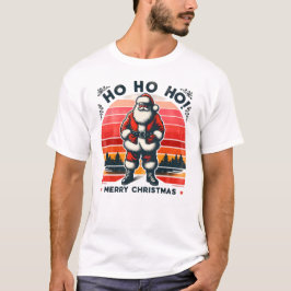 Camiseta Ho ho ho feliz natal