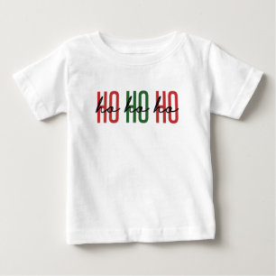 Camiseta Ho Ho Ho Natal Famílias de presentes de Natal