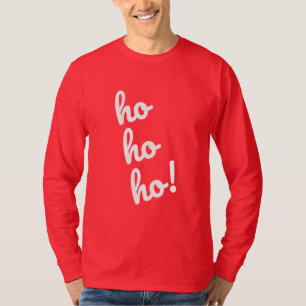 Camiseta Ho Ho Ho! Natal Ho do Papai Noel