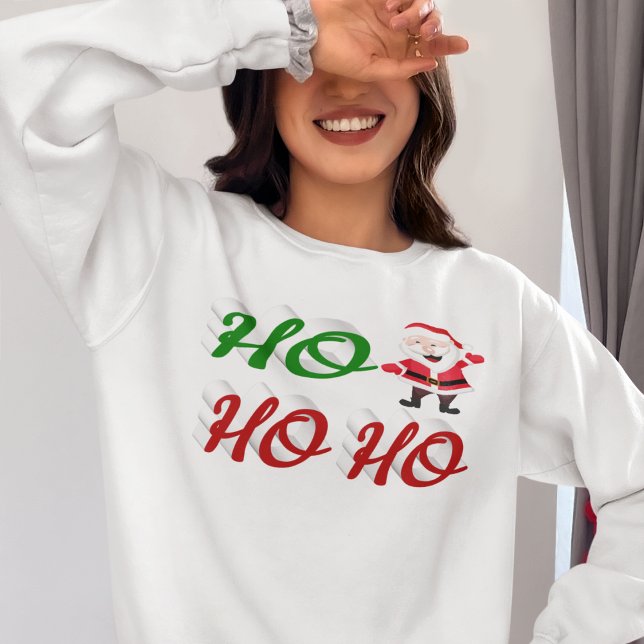 Camiseta Ho Ho Ho Papai Noel Graduado (Criador carregado)