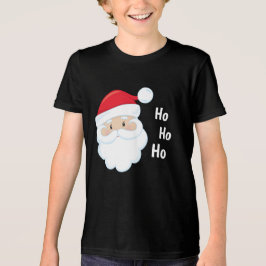 Camiseta Ho Ho Ho Papais noeis Enfrentam Férias de Natal Ve