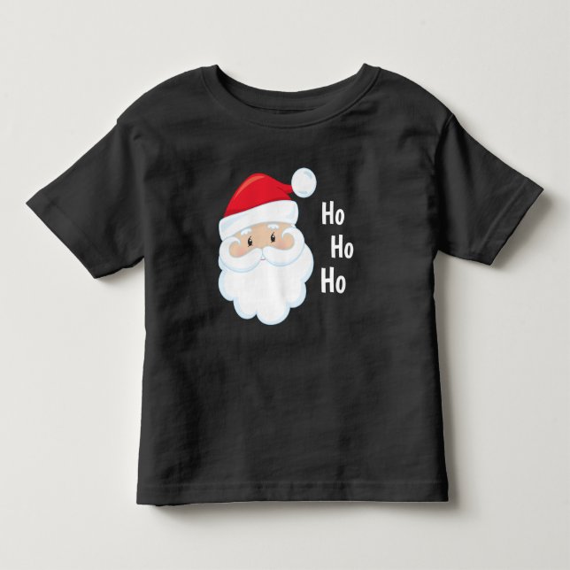Camiseta Ho Ho Ho Papais noeis Enfrentam Férias de Natal Ve (Frente)