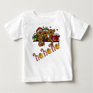 Camiseta Ho Ho Ho Teddy Bears