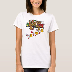 Camiseta Ho Ho Ho Teddy Bears