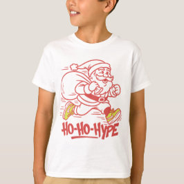 Camiseta "Ho-Ho-Hype - Papais noeis de Streetwear Sneaker