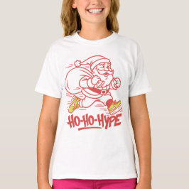 Camiseta "Ho-Ho-Hype - Papais noeis de Streetwear Sneaker