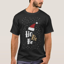 Camiseta Ho Ho, Natais vintages