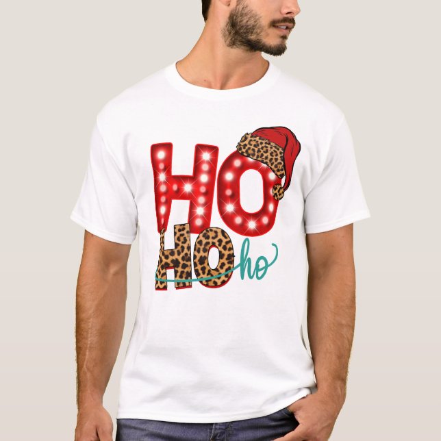 Camiseta Ho Ho Natal (Frente)