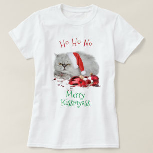 Camiseta Ho HO Nenhum Gato De Gato De Gato De Gato De Gato