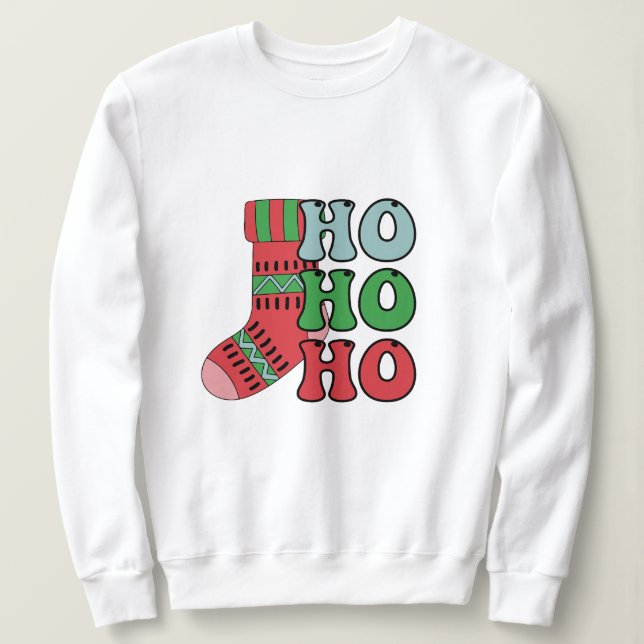 Camiseta Ho ho no natal (Frente do Design)