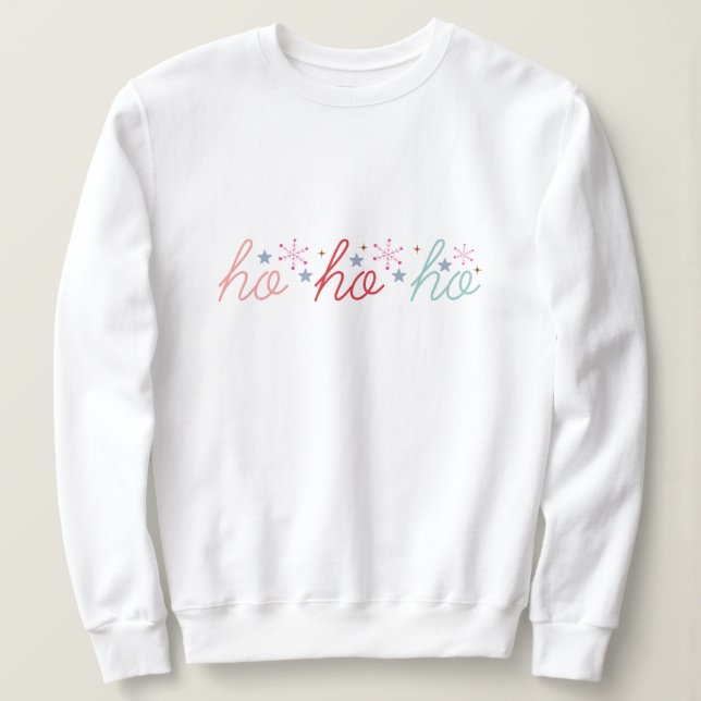 Camiseta Ho ho no natal (Frente do Design)