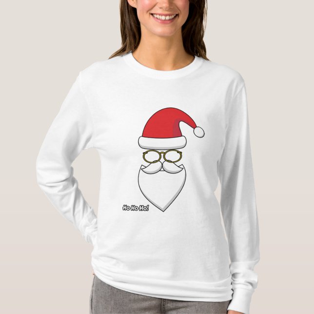 Camiseta Ho Ho Papai Noel (Frente)