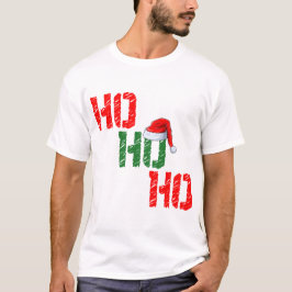 Camiseta Ho Ho Papai Noel Que Feliz Natal