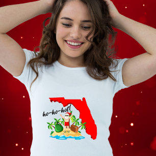 Camiseta ho-ho-quente! Flórida Engraçado no inverno