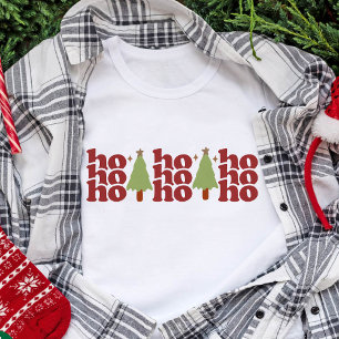Camiseta Ho Ho Retro Groovay Feriados de Natal